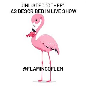 $16 UNLISTED "other". TYSM. You Are Not Alone. Enjoy!🦩💕